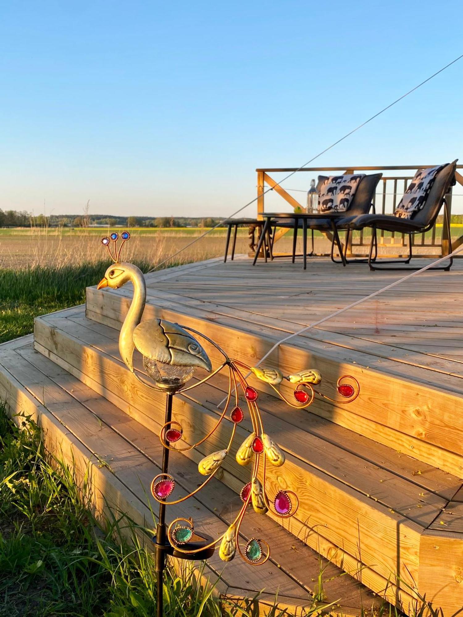 Soerby Glamping Hotel Klockrike Bagian luar foto