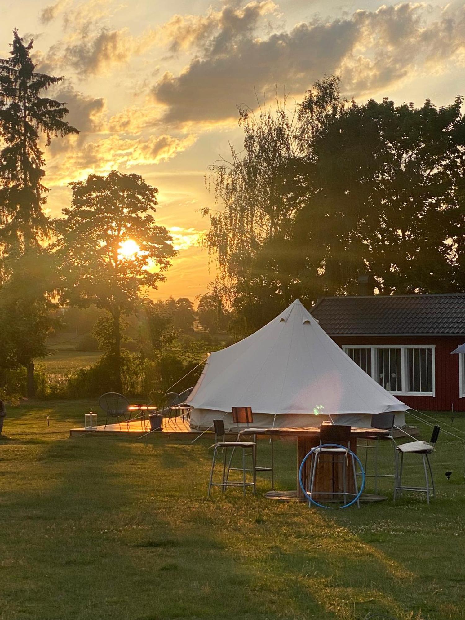 Soerby Glamping Hotel Klockrike Bagian luar foto
