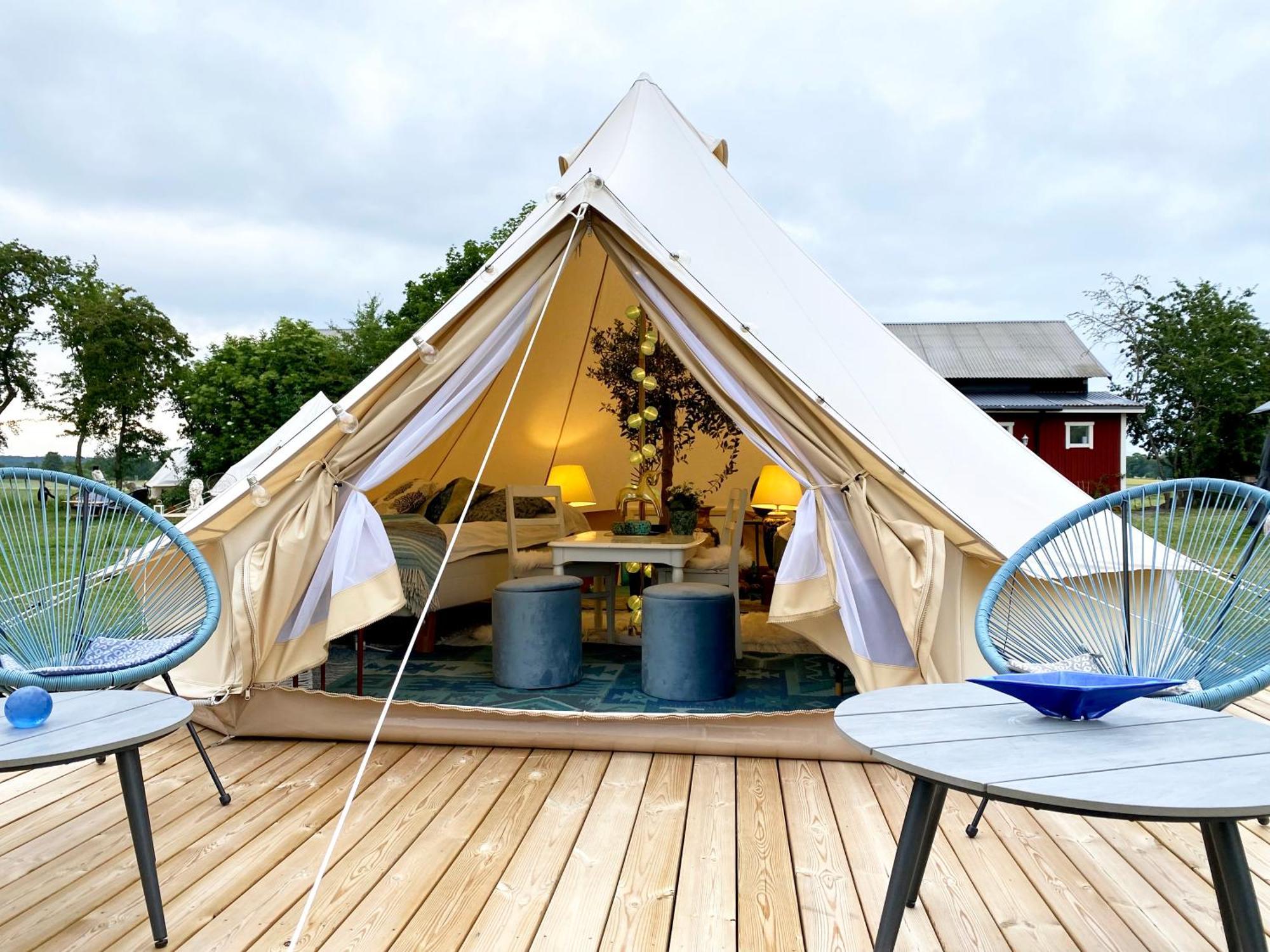 Soerby Glamping Hotel Klockrike Bagian luar foto