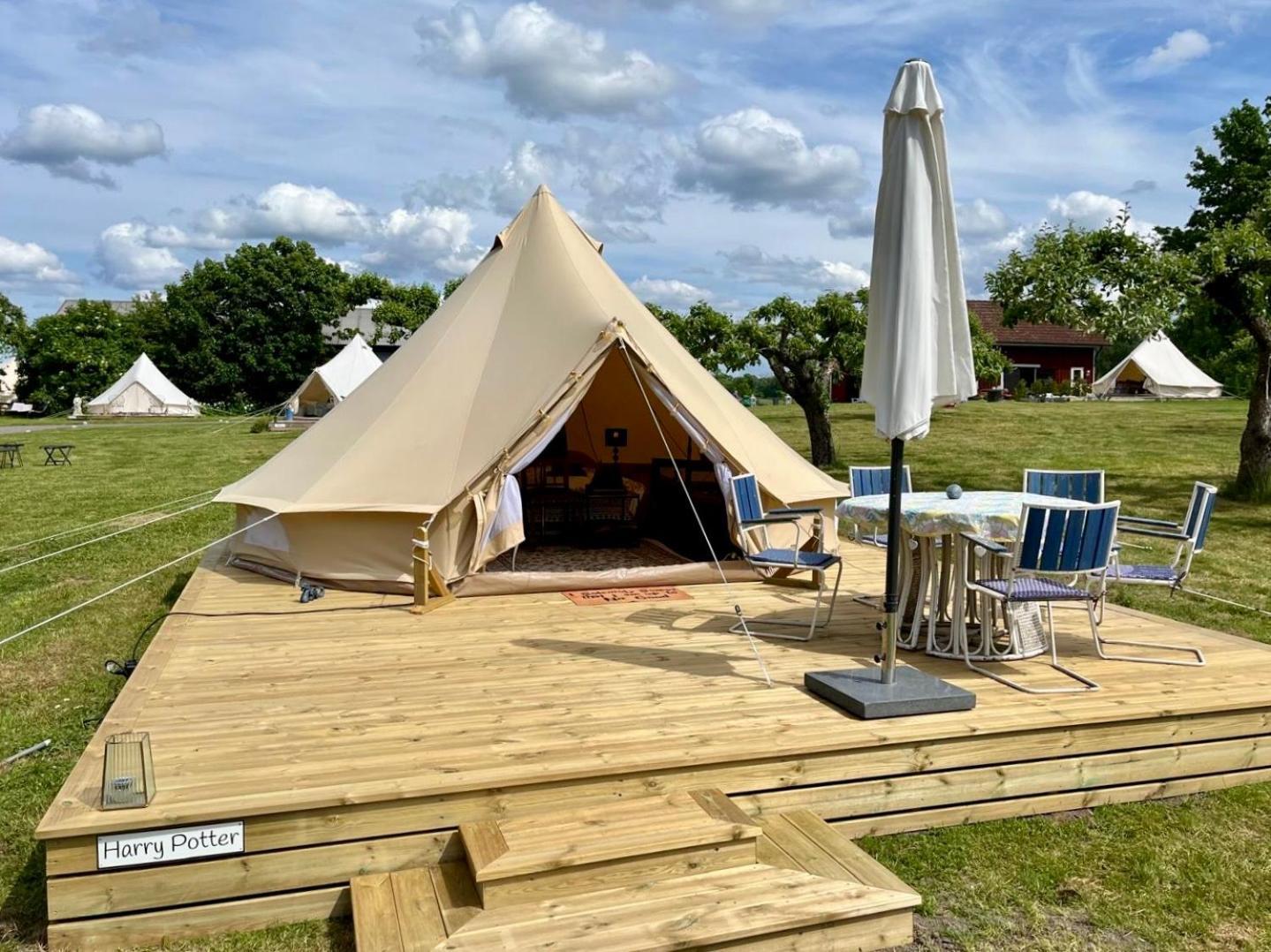 Soerby Glamping Hotel Klockrike Bagian luar foto