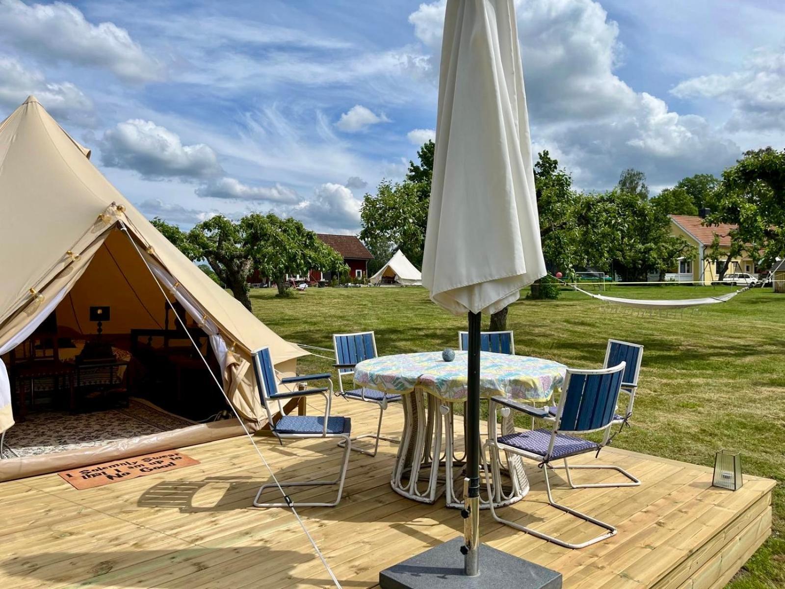 Soerby Glamping Hotel Klockrike Bagian luar foto
