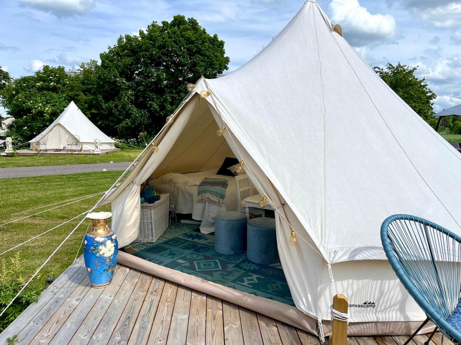 Soerby Glamping Hotel Klockrike Bagian luar foto