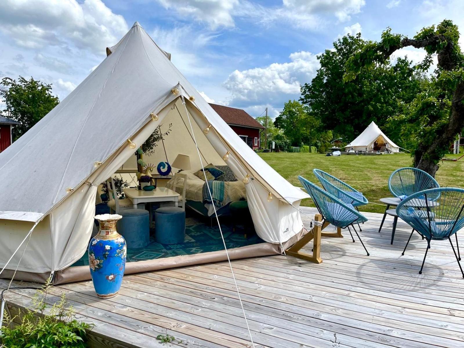 Soerby Glamping Hotel Klockrike Bagian luar foto
