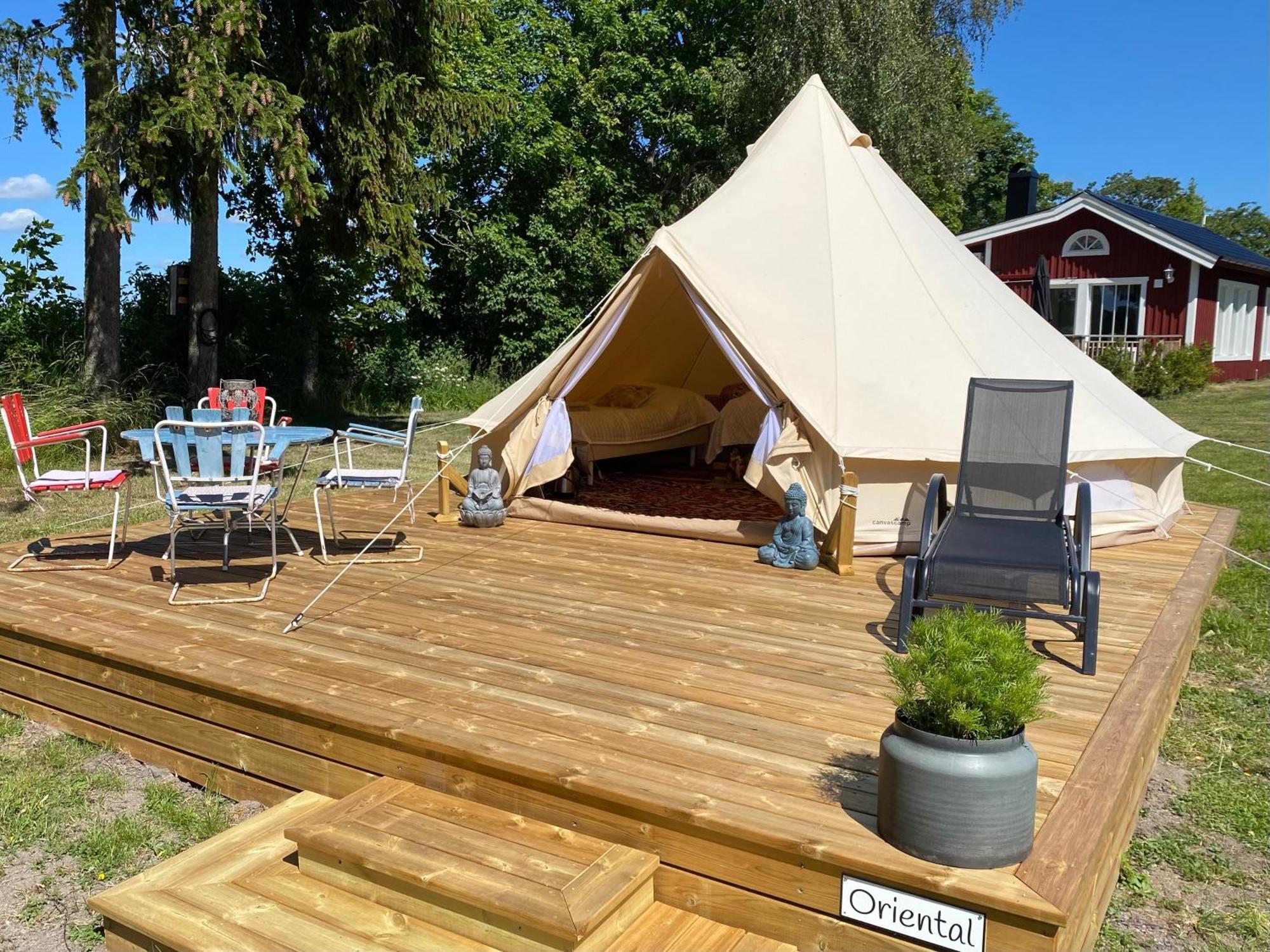 Soerby Glamping Hotel Klockrike Bagian luar foto